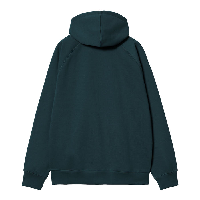 Carhartt WIP Chase Zip Jacket Hooded Duck Blue/Gold