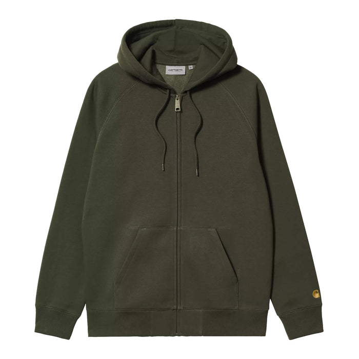 Carhartt WIP Chase Zip Jacket Hooded Olive/Gold