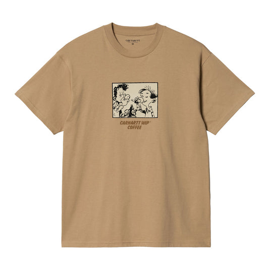 Carhartt WIP Coffee T-Shirt Dusty H Brown