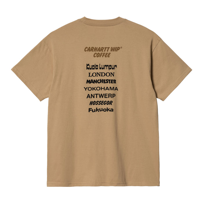 Carhartt WIP Coffee T-Shirt Dusty H Brown