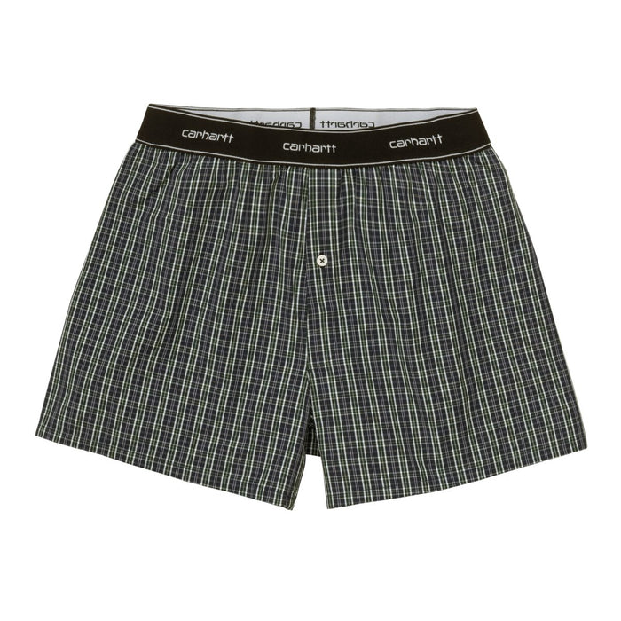 Carhartt WIP Cotton Script Boxer Shorts Grove