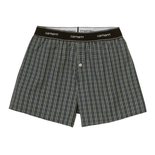Carhartt WIP Cotton Script Boxer Shorts Grove