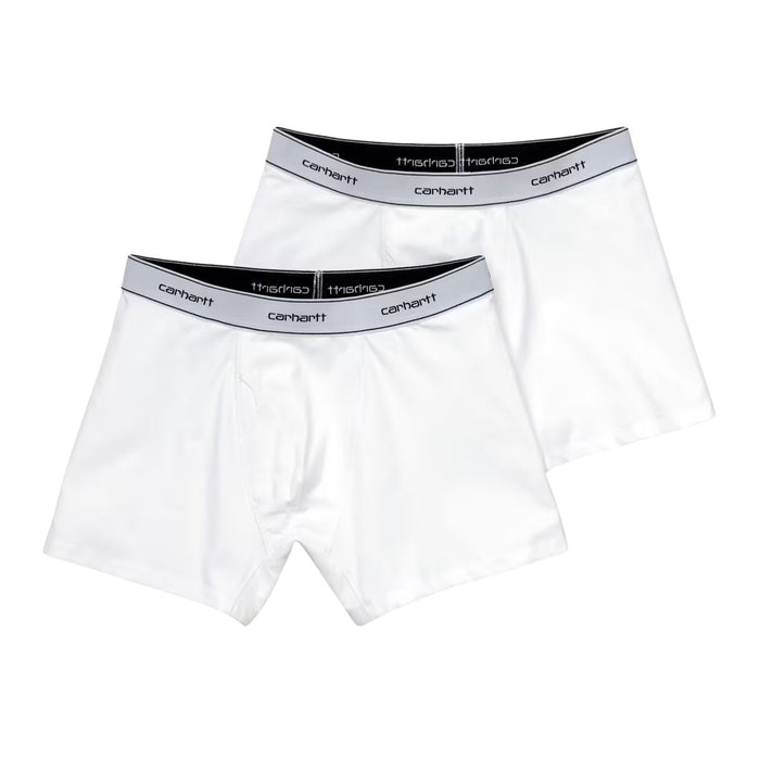 Carhartt WIP Cotton Trunks White + White (2er Pack)