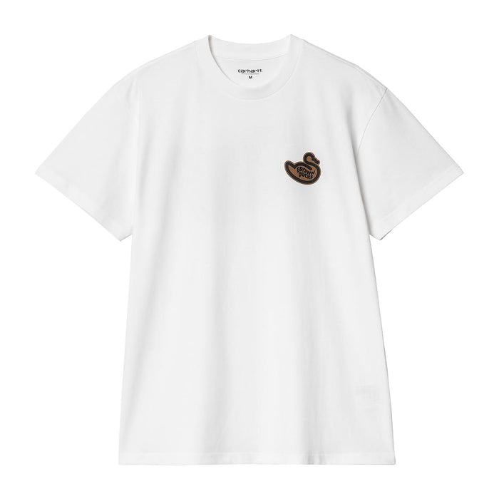 Carhartt WIP Duck Brown T-Shirt White