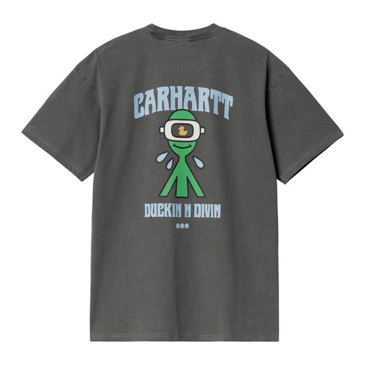 Carhartt WIP Duckin T-Shirt Black Garment Dyed