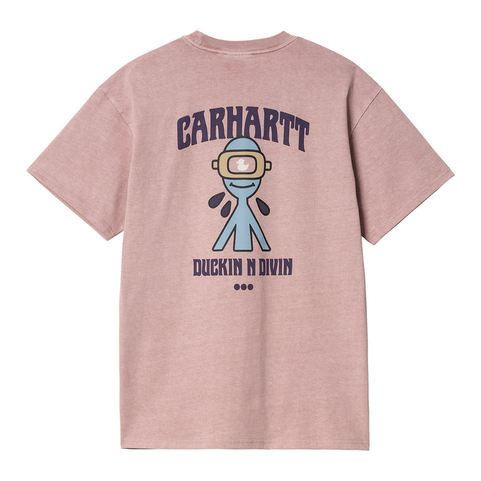 Carhartt WIP Duckin T-Shirt Glassy Pink