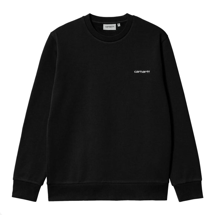 Carhartt WIP Embroidery Sweat Crewneck Back White
