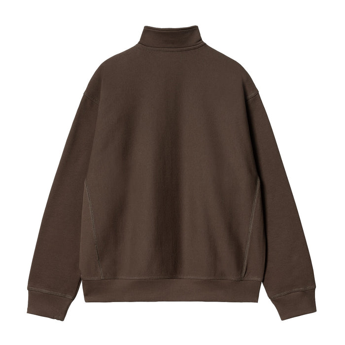 Carhartt WIP Half Zip American Script Crewneck Buckeye