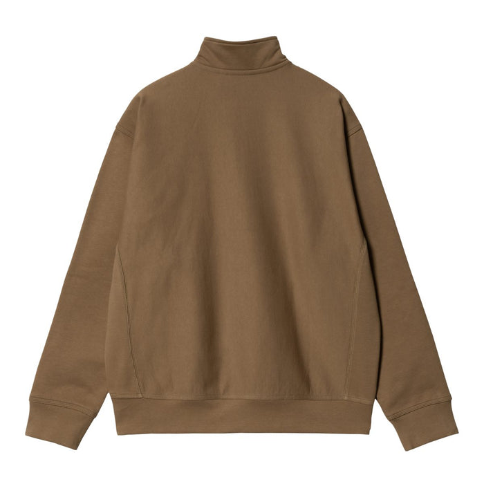 Carhartt WIP Half Zip American Script Crewneck Buffalo
