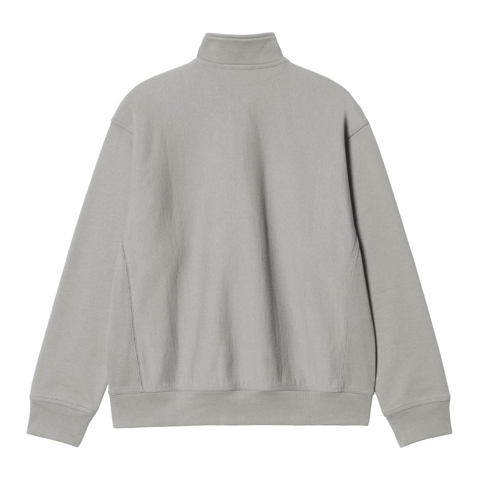 Carhartt WIP Half Zip American Script Crewneck Marengo