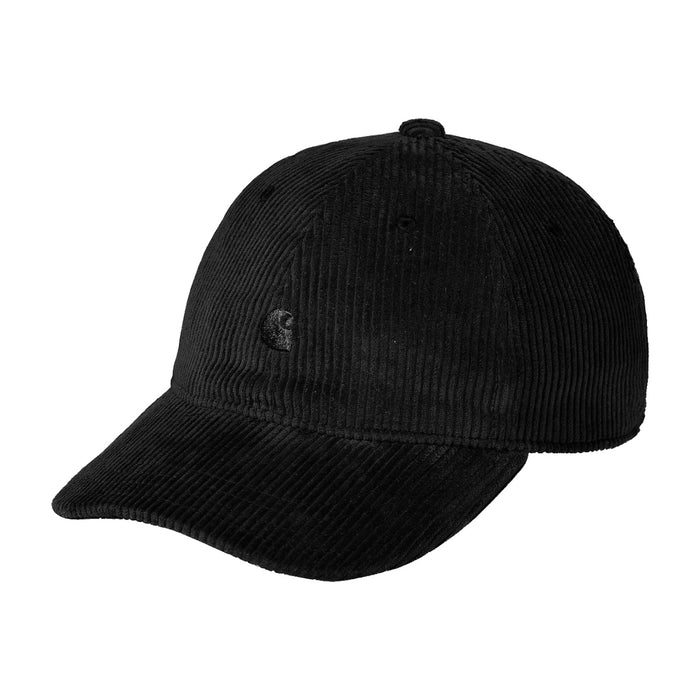 Carhartt WIP Harlem Cord Cap All Black