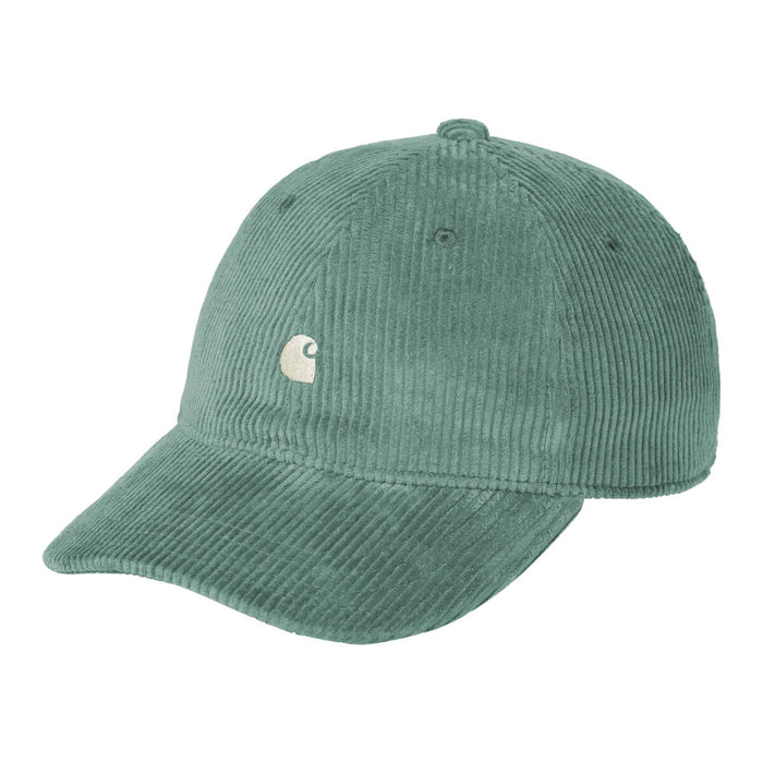 Carhartt WIP Harlem Cord Cap Silver Pine