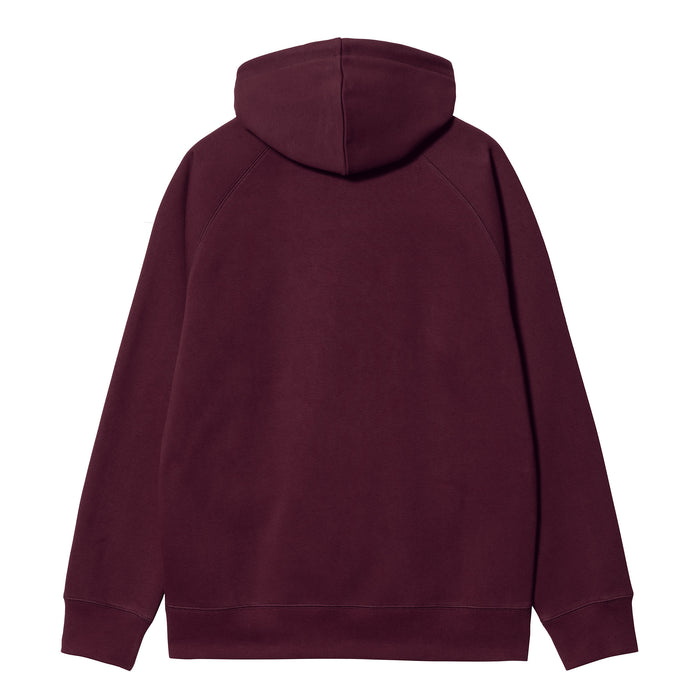 Carhartt WIP Hooded Chase Sweatshirt Amarone/Gold