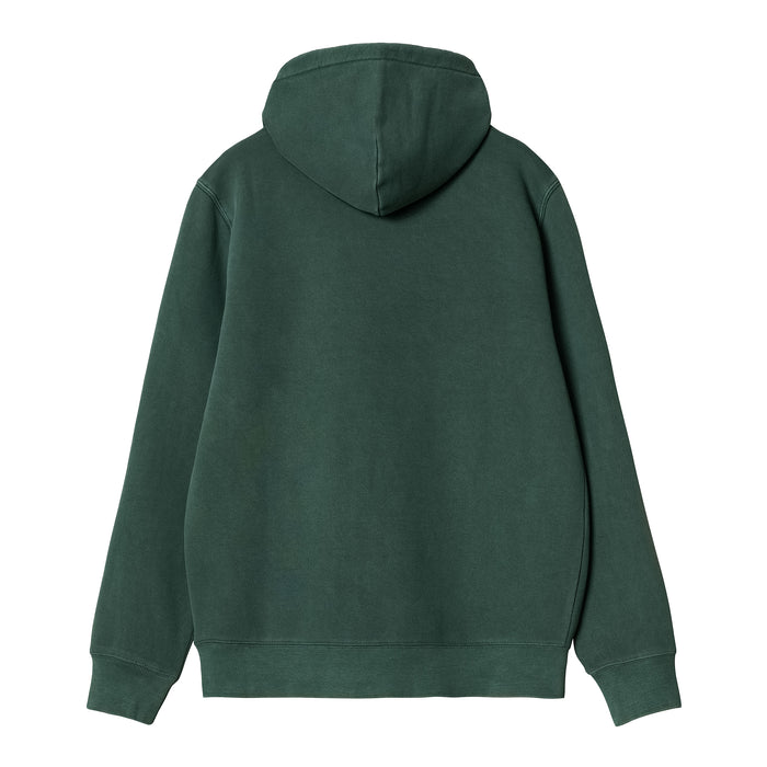 Carhartt WIP Hooded Duster Sweat Discovery Green Garment Dyed
