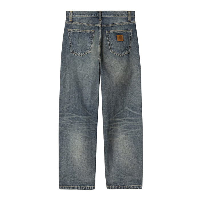 Carhartt WIP Landon Pant Blue Worn Used Wash