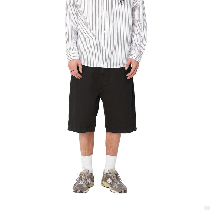 Carhartt WIP Landon Short Black Rinsed