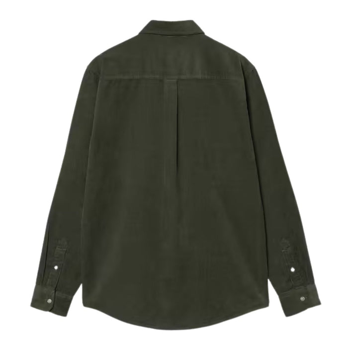 Carhartt WIP Madison Cord Fine Hemd Shirt Opuntia / Wax