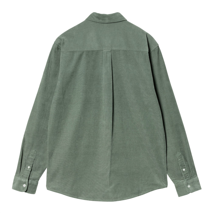 Carhartt WIP Madison Cord Fine Hemd Shirt Park Wax
