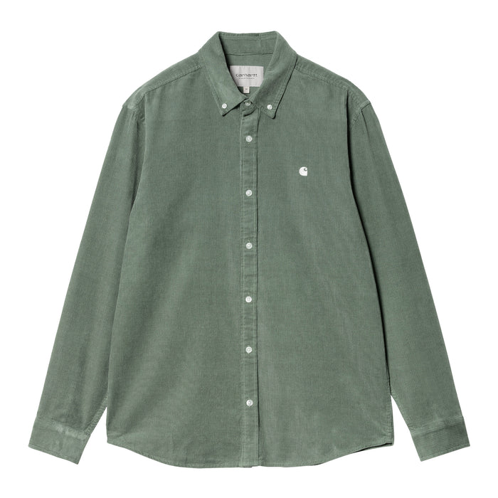 Carhartt WIP Madison Cord Fine Hemd Shirt Park Wax
