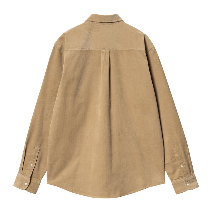 Carhartt WIP Madison Cord Fine Hemd Shirt Sable/Black
