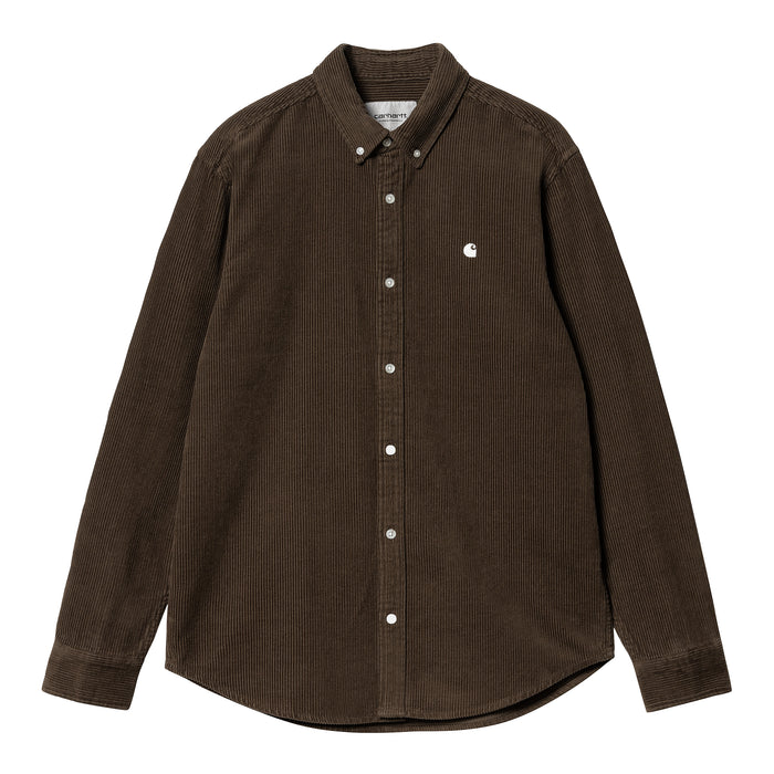 Carhartt WIP Madison Cord Hemd L/S Shirt Buckeye/Wax