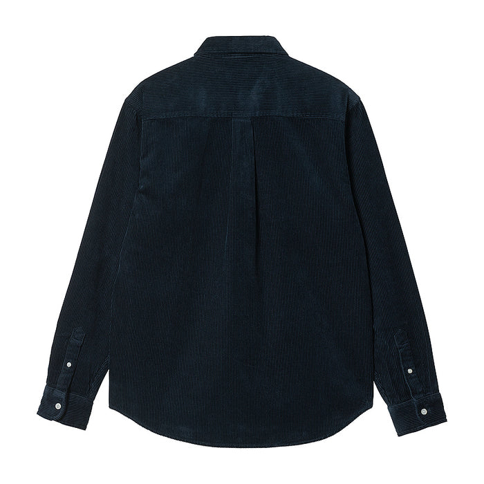 Carhartt WIP Madison Cord Hemd Shirt Dark Navy