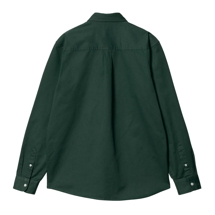 Carhartt WIP Madison Hemd L/S Shirt Discovery Green/Wax