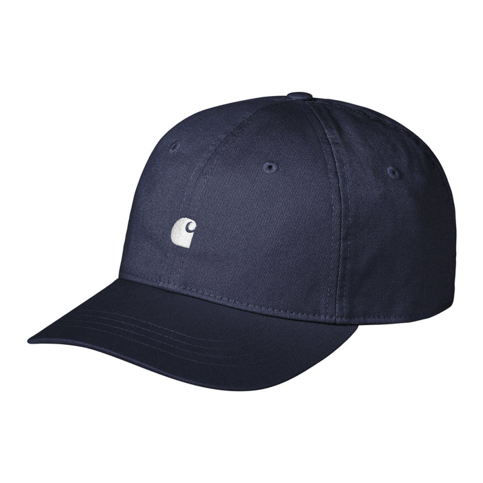 Carhartt WIP Madison Logo Cap Airforce Blue / White