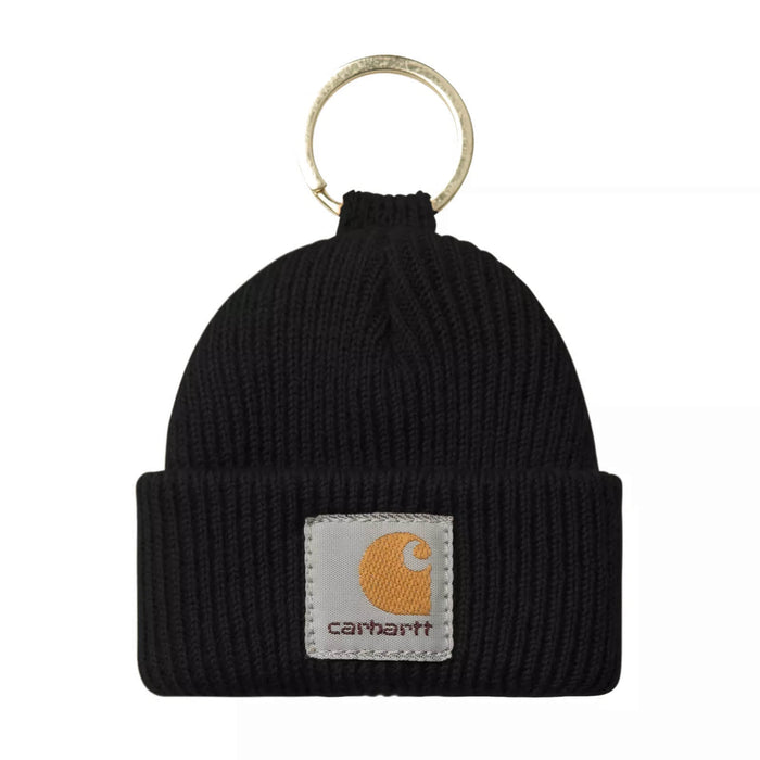 Carhartt WIP Mini Watch Hat Keychain Black