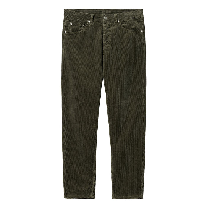 Carhartt WIP Newel Pant Coventry Corduroy Plant Rinsed