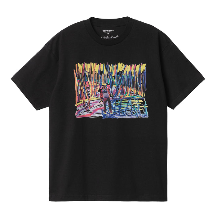 Carhartt WIP Ollie Mac Icy Lake T-Shirt Black