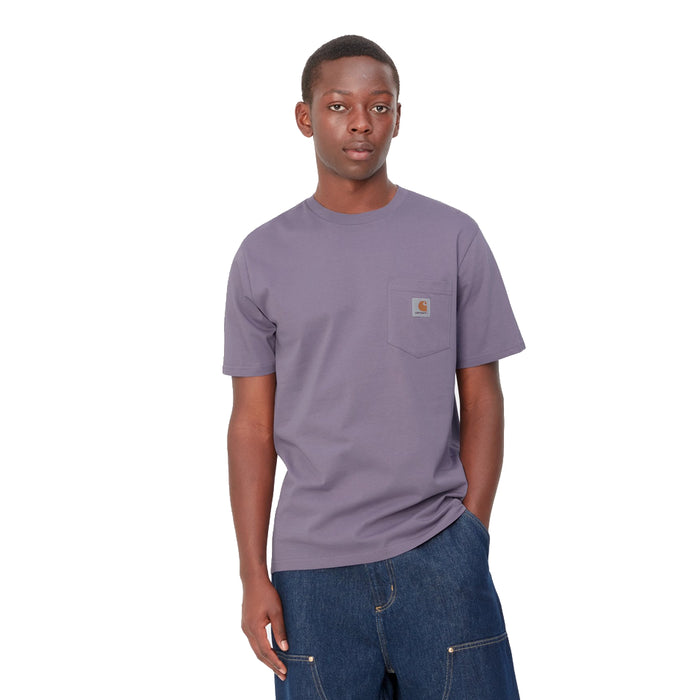 Carhartt WIP Pocket T-Shirt Glassy Purple