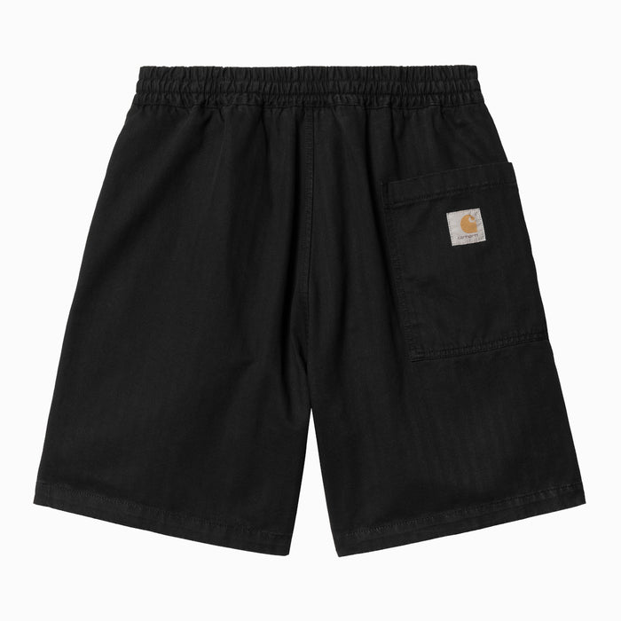Carhartt WIP Rainer Short Black Garment Dyed