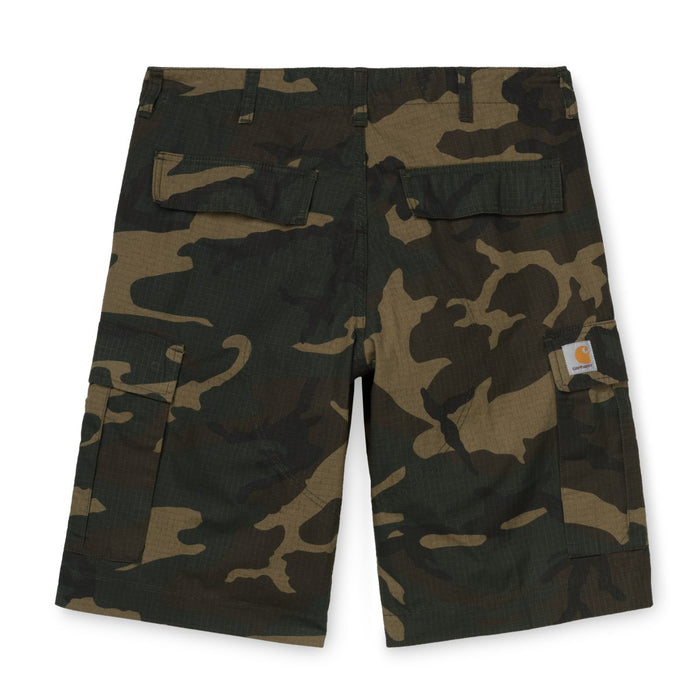 Carhartt WIP Regular Cargo Short Laurel Rinsed Camo