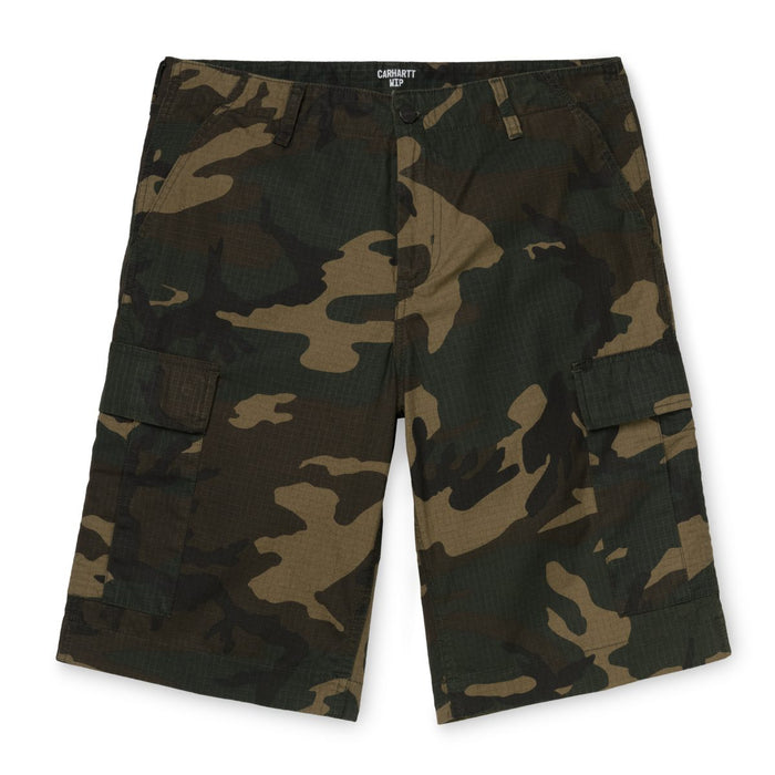 Carhartt WIP Regular Cargo Short Laurel Rinsed Camo