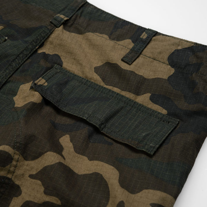Carhartt WIP Regular Cargo Short Laurel Rinsed Camo