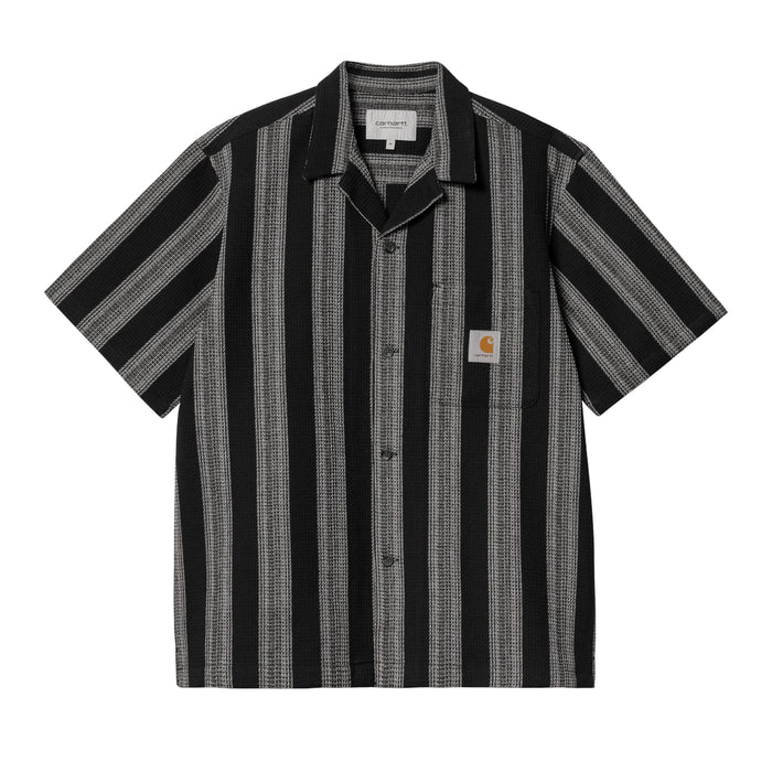 Carhartt WIP S/S Dodson Shirt Stripe Black