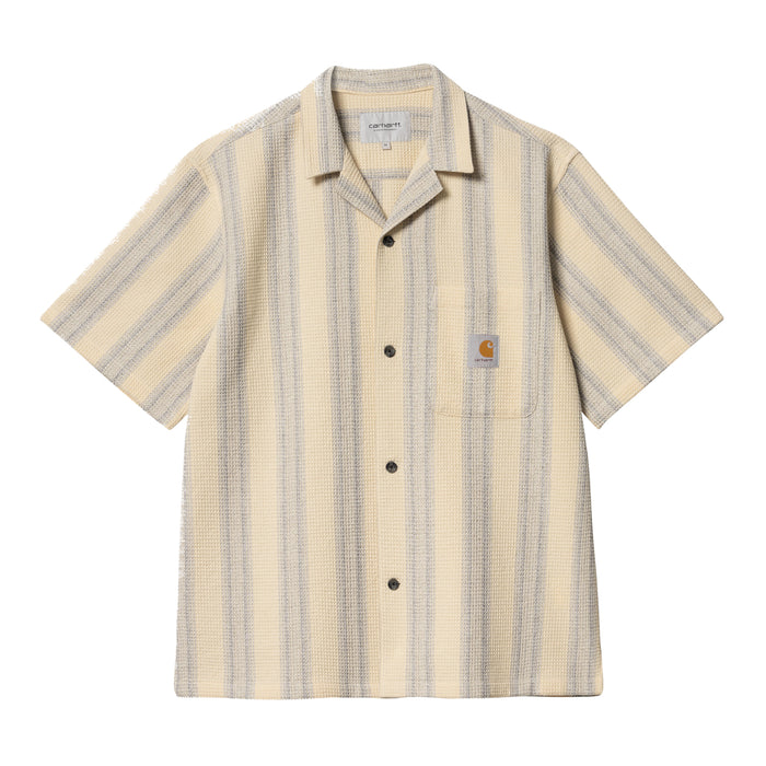 Carhartt WIP S/S Dodson Shirt Stripe Natural