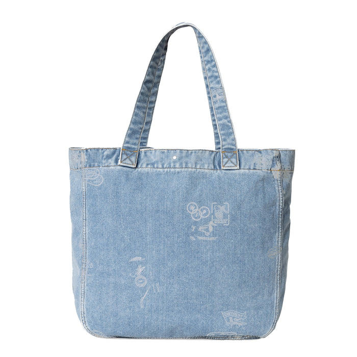 Carhartt WIP Stamp Tote Bag Blue Bleached