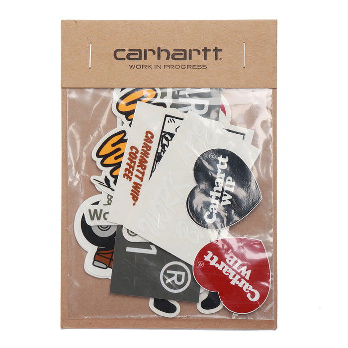 Carhartt WIP Sticker Set of 10 Multicolor