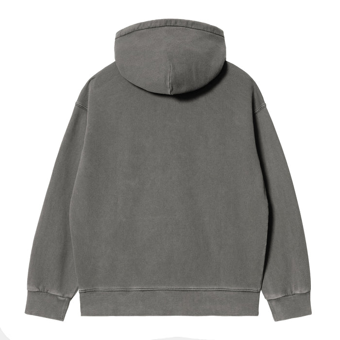 Carhartt WIP Vista Sweat Hoodie Graphite Garment Dyed