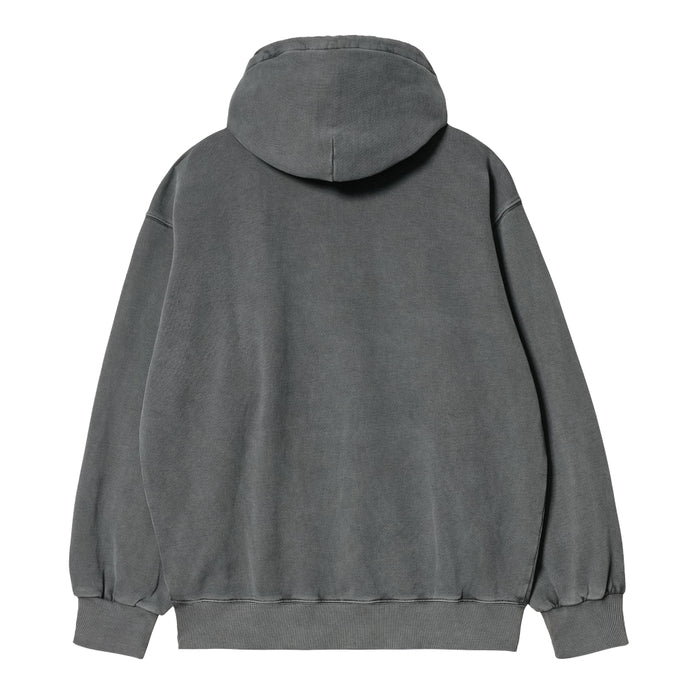 Carhartt WIP Vista Sweat Hoodie Vulcan Garment Dyed