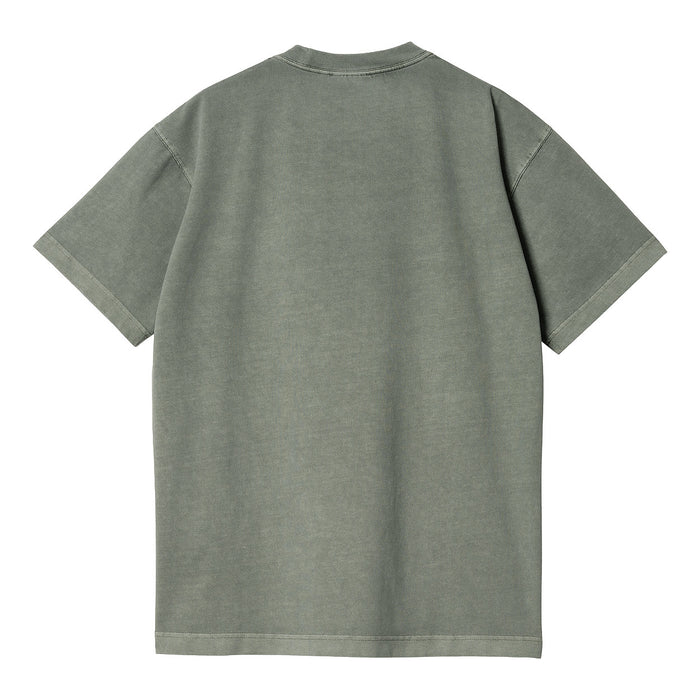 Carhartt WIP Vista T-Shirt Smoke Green Garment Dyed
