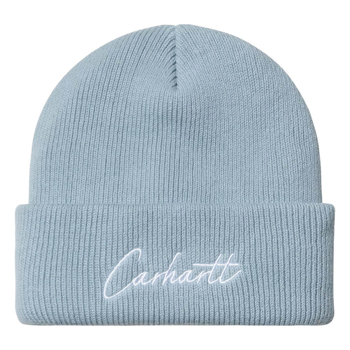 Carhartt WIP Watcher Beanie Misty Sky White