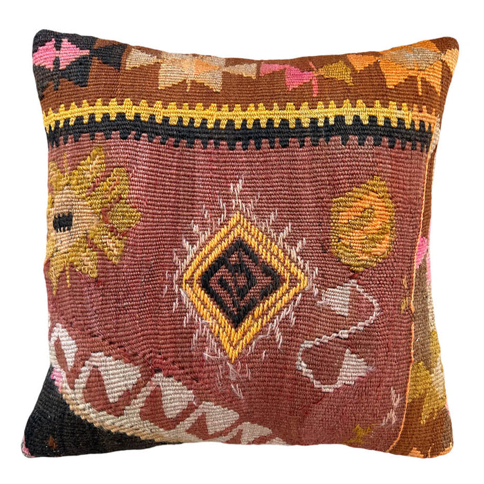 Carmel Kilim Pillow (16x16)