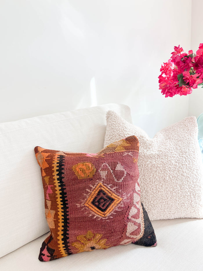Carmel Kilim Pillow (16x16)