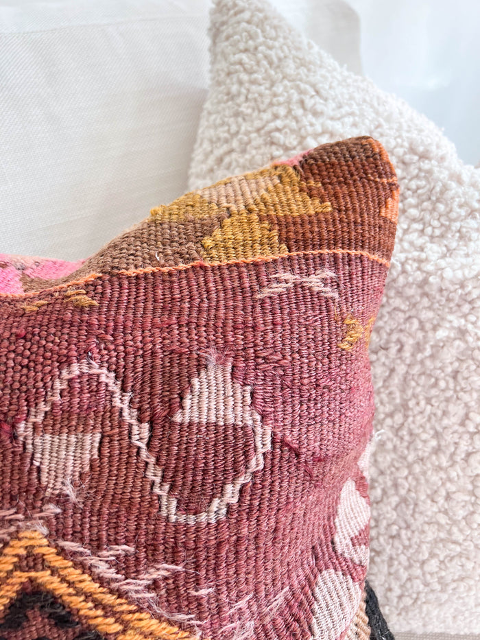 Carmel Kilim Pillow (16x16)