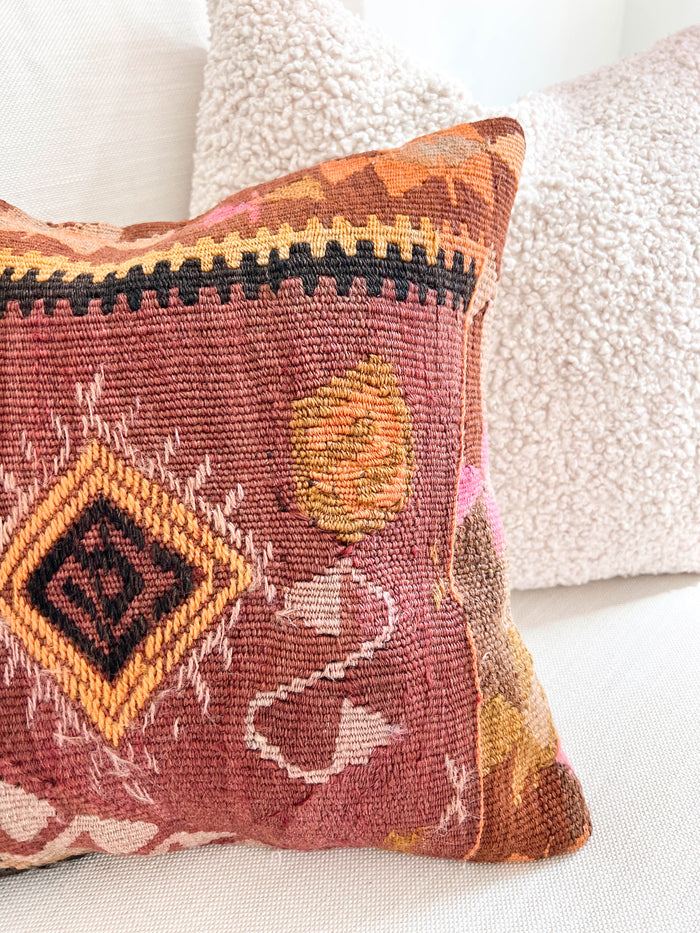 Carmel Kilim Pillow (16x16)