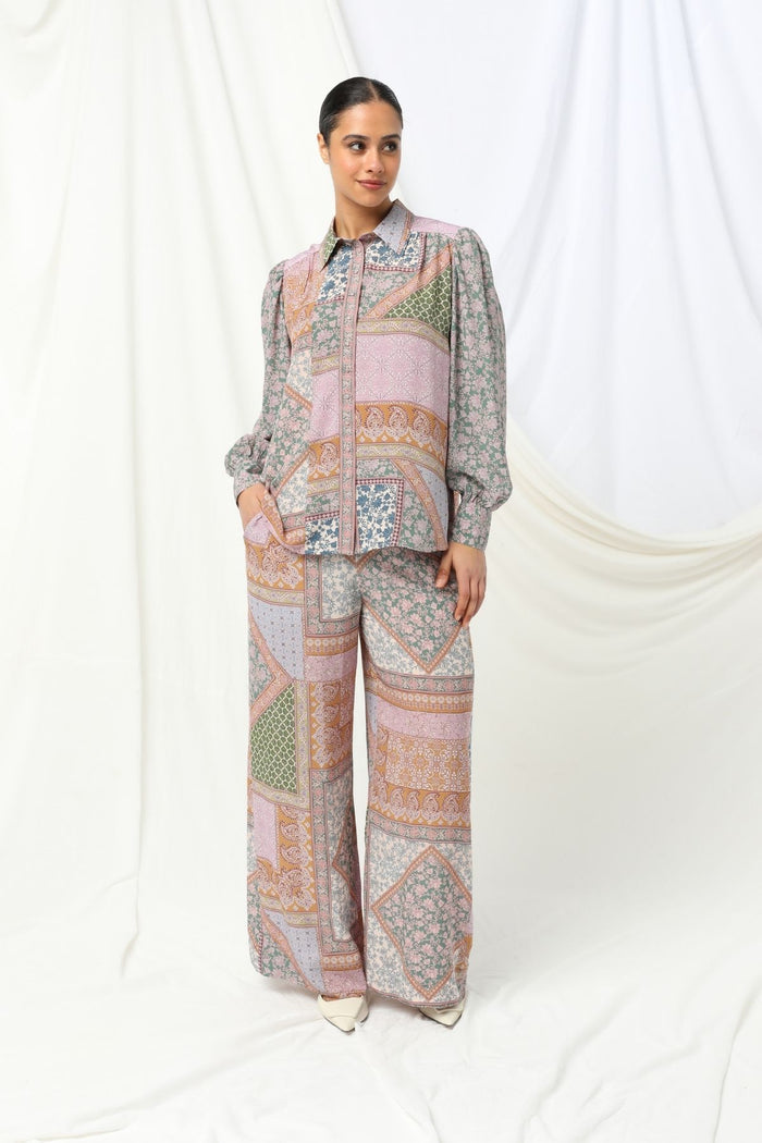 Womens Caroline Blouse Multicolor 605ka026
