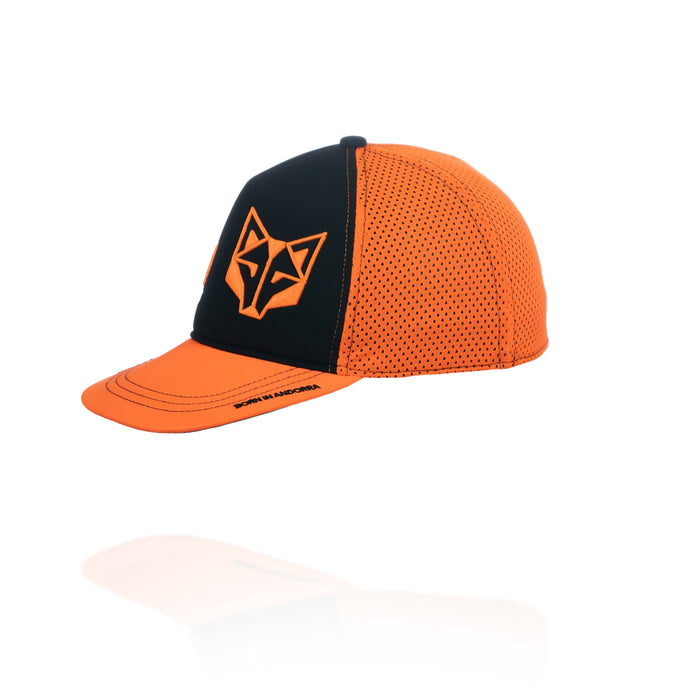Casquette snapback - Black & Fluo Orange